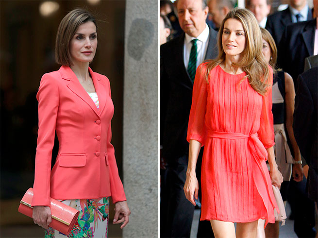 letizia coral pantone