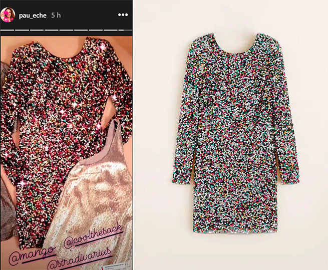 vestido mango instagram
