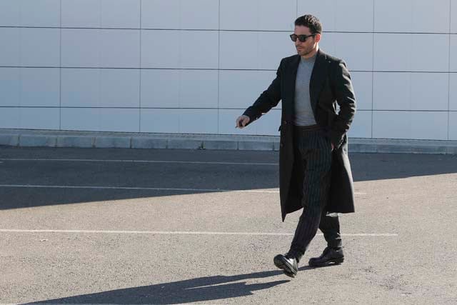 Miguel &Aacute;ngel Silvestre en el tanatorio 