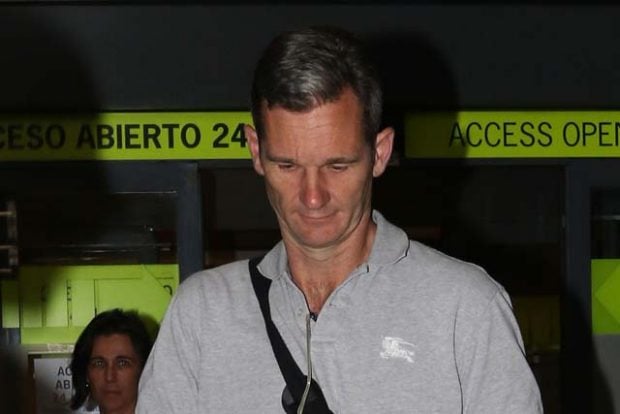 &Uacute;ltima imagen de I&ntilde;aki Urdangar&iacute;n antes de entrar en prisi&oacute;n