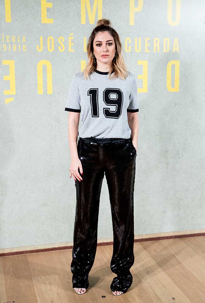blanca suarez largo pantalones