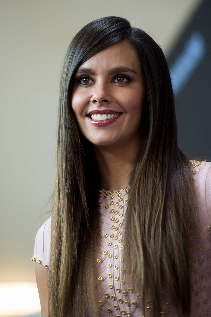 Cristina Pedroche en la presentaci&oacute;n de ghd