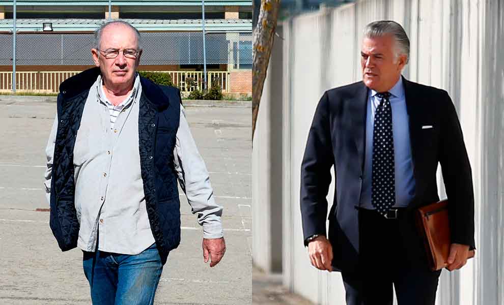 Rodrigo Rato y Luis Bárcenas / Fotomontaje Look
