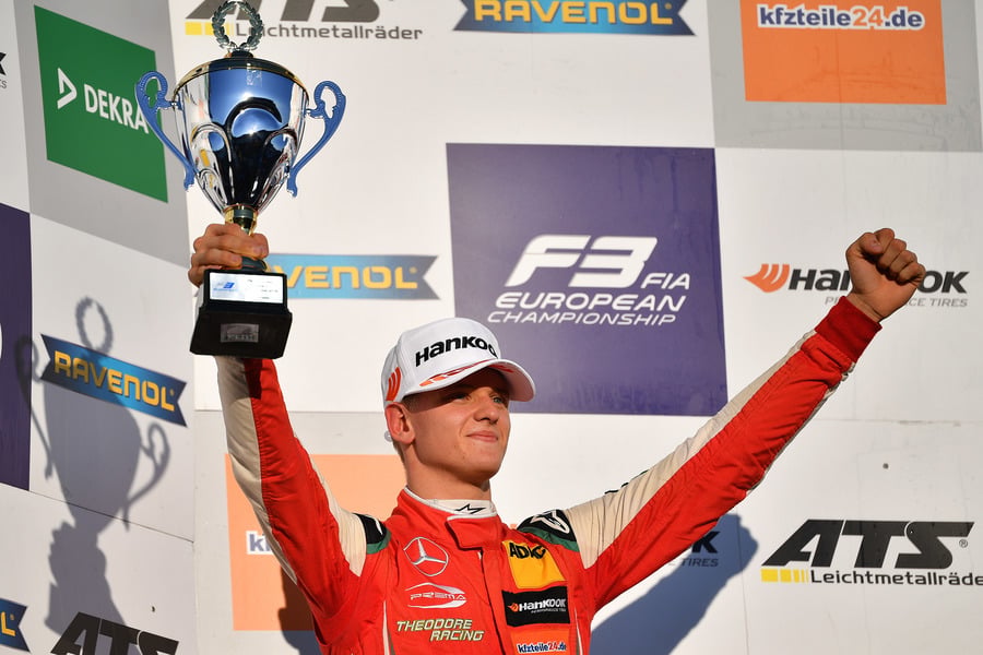 Mick Schumacher el pasado mes de octubre