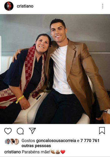 Cristiano Ronaldo, Dolores Aveiro