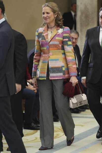 La infanta do&ntilde;a Elena durante el acto / Gtres