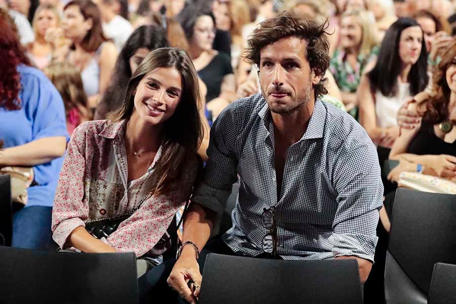Feliciano L&oacute;pez y Sandra Gago
