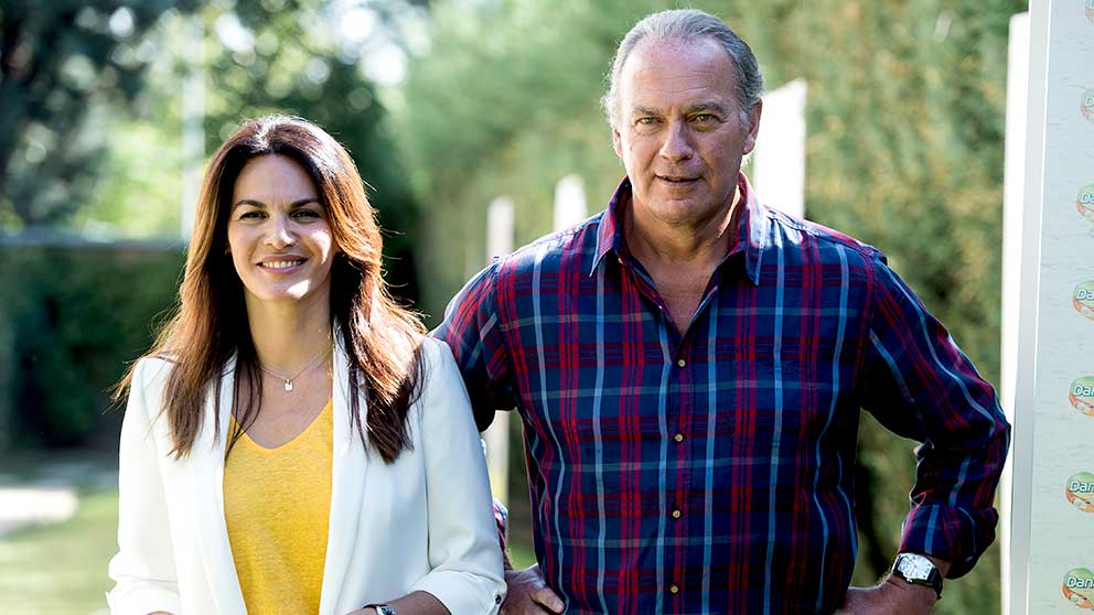 Bertín Osborne y Fabiola Martínez