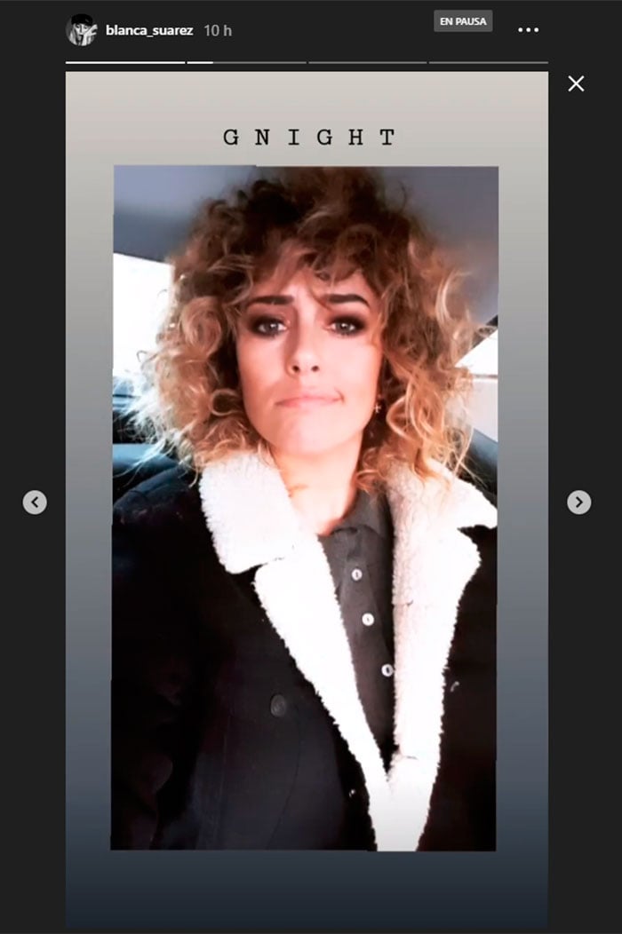 Blanca Su&aacute;rez pelo rizado