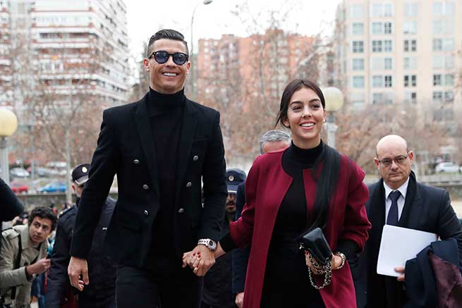 Cristiano y Georgina