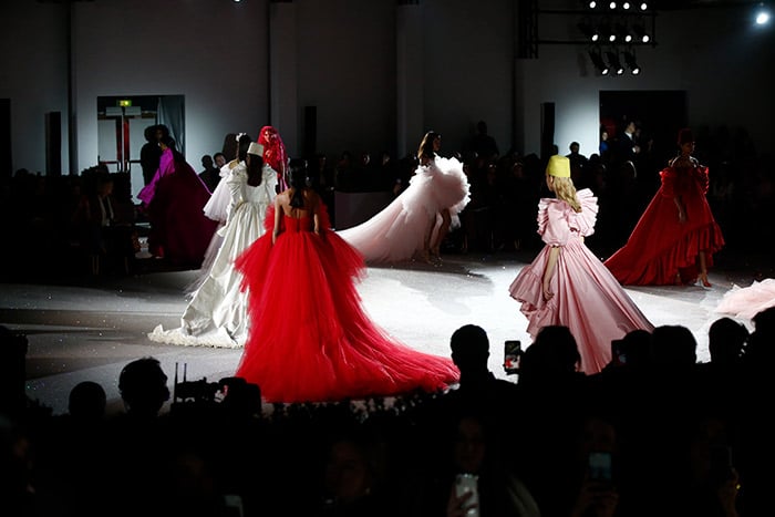 Paula Echevarr&iacute;a Giambattista Valli Juanjo Acu&ntilde;a Feroz 2018