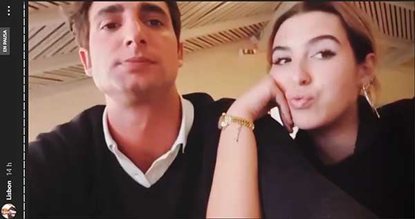 Alba D&iacute;az y Javier Calle Lisboa