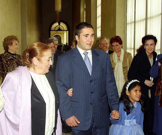 Do&ntilde;a Ana Martin, Kiko Rivera, Isa Pantoja