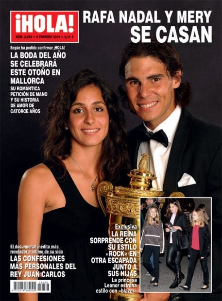 Portada de la revista ¡Hola!