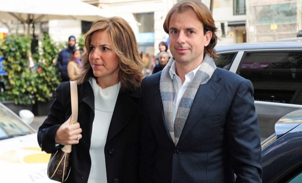 Arantxa Sánchez Vicario y Josep Santacana