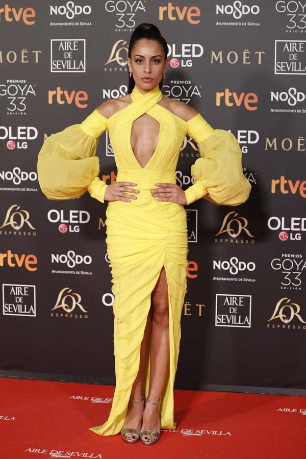 peor vestidas goya 2019