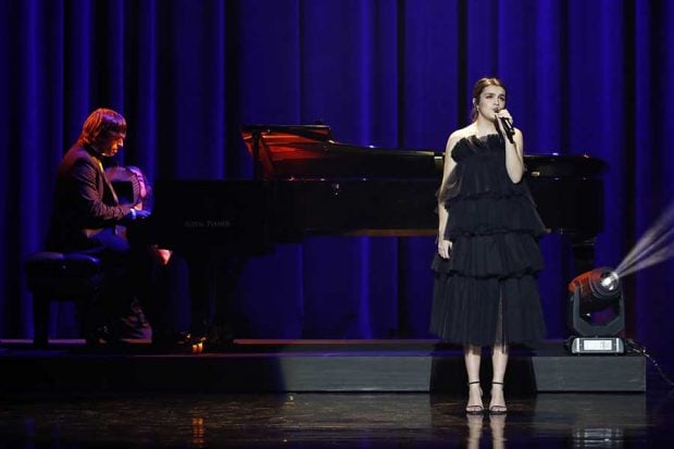 Amaia Romero durante los Premios Goya 2019