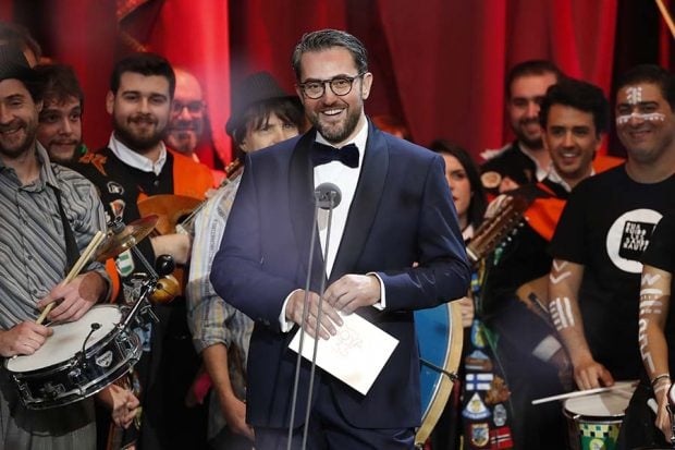 Màxim Huerta durante los Premios Goya 2019