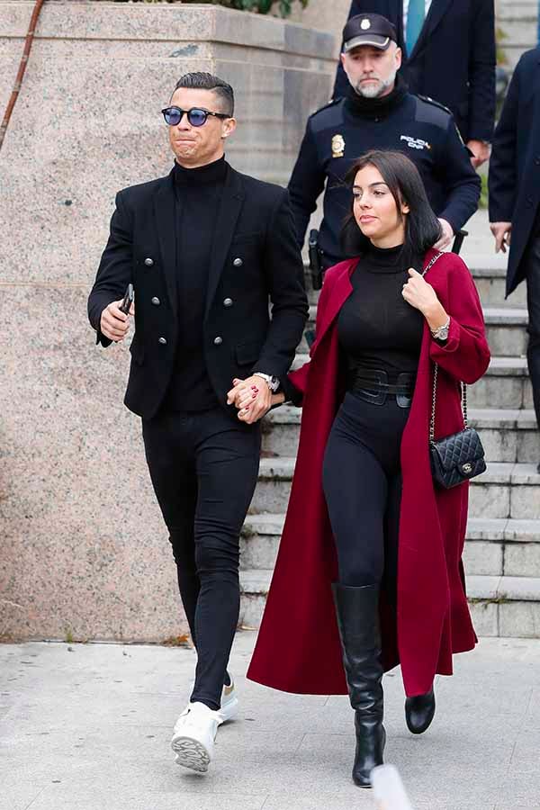 Georgina y Cristiano Ronaldo
