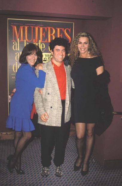Bibiana Fern&aacute;ndez, Carmen Maura, Pedro Almod&oacute;var
