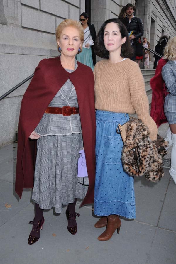 Carolina Herrera y su hija Patricia