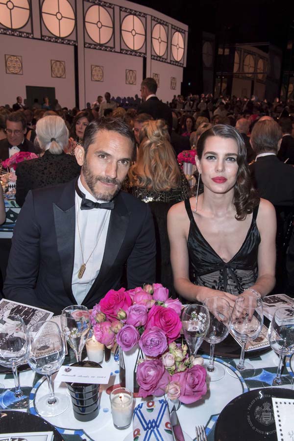S&eacute;bastien Jondeau y Carlota Casiraghi