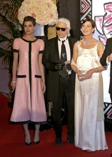 Carolina de M&oacute;naco Karl Lagerfeld