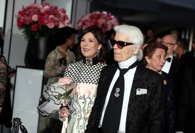 Carolina de M&oacute;naco Karl Lagerfeld