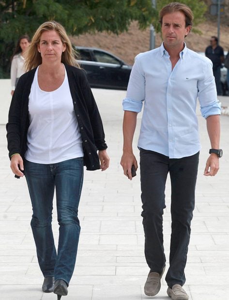 Arantxa Sánchez VIcario. Josep Santacana
