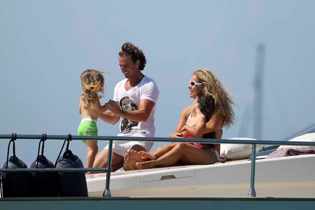 Josep Santacana y Arantxa S&aacute;nchez Vicario 