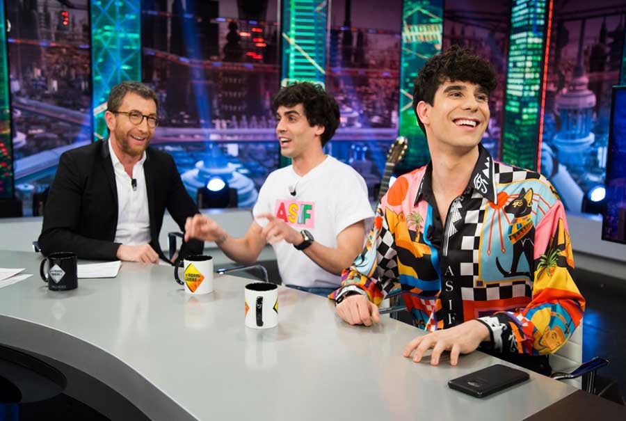 'Los Javis' y Pablo Motos 