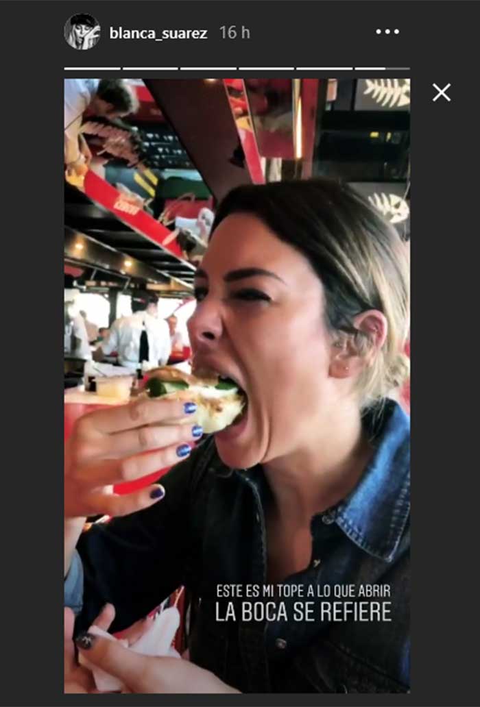 Blanca Su&aacute;rez en StreeXO Instagram