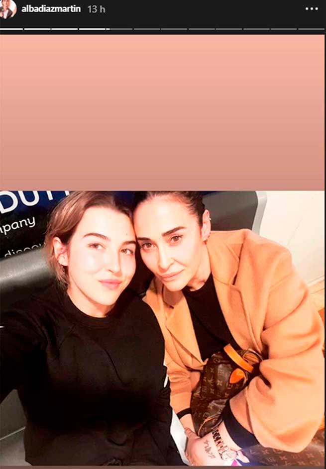 Alba D&iacute;az y Vicky Mart&iacute;n Berrocal 