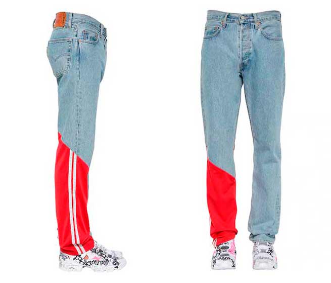 vetements vaqueros ch&aacute;ndal