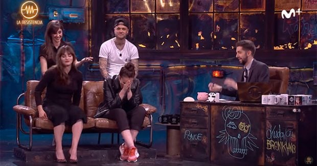Ana Milán, Andrea Duro, Adrián Rodríguez y Lucía Ramos