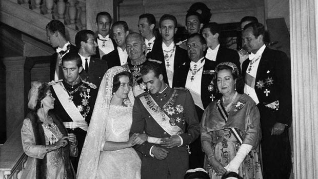 Boda del Rey Juan Carlos y la Reina Sof&iacute;a
