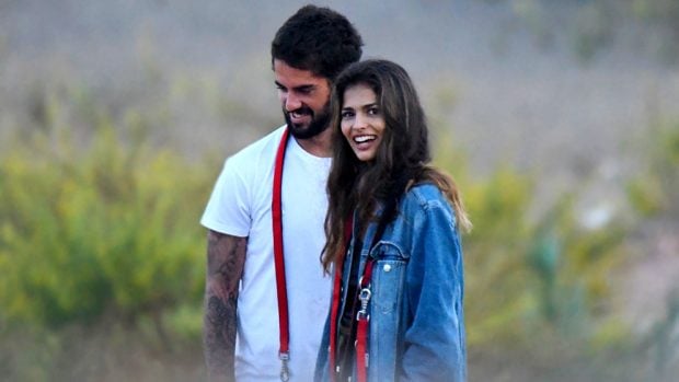 Isco y Sara S&aacute;lamo