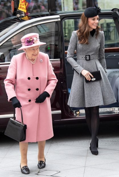 Kate Middleton, reina Isabel