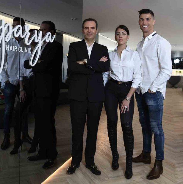 Georgina Rodríguez y Cristiano Ronaldo