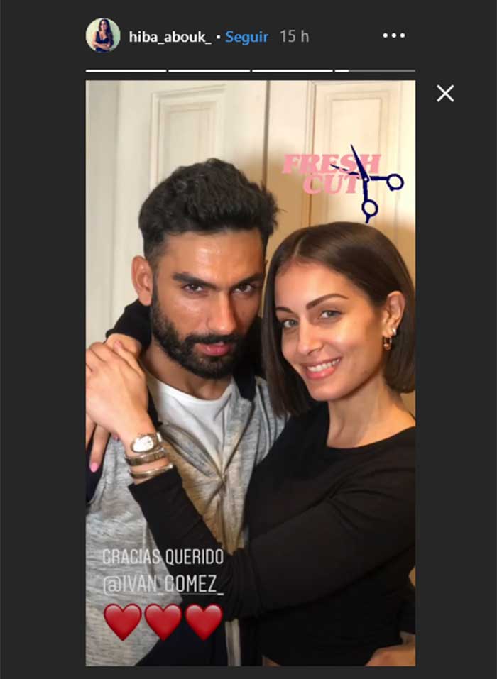 Storie de Hiba Abouk / Instagram