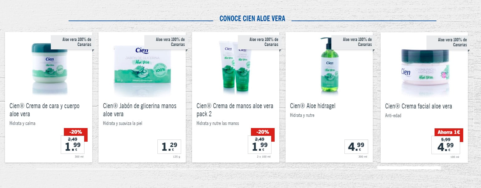 Lidl Aloe Vera