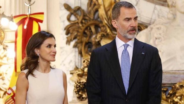 Reyes Felipe y do&ntilde;a Letizia