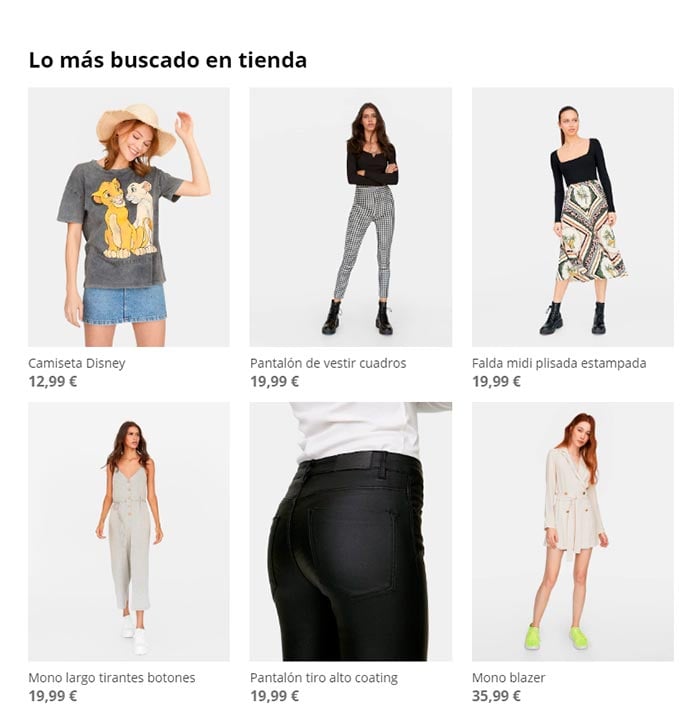 Paula Echevarr&iacute;a low cost stradivarius falda