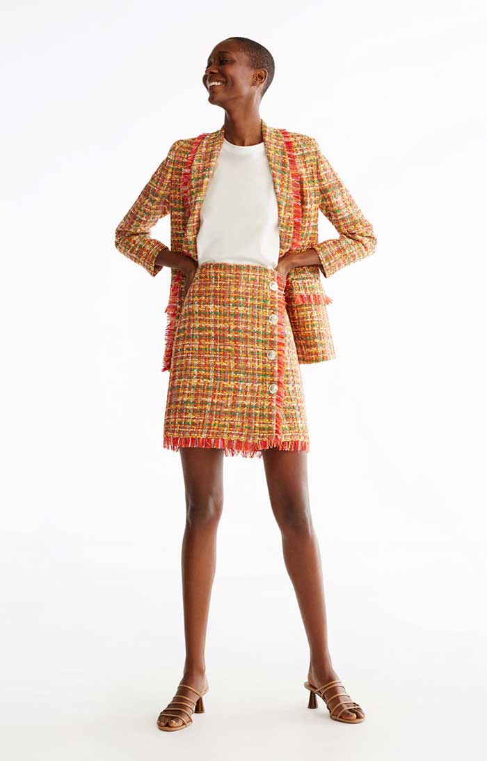 traje tweed uterq&uuml;e malena costa