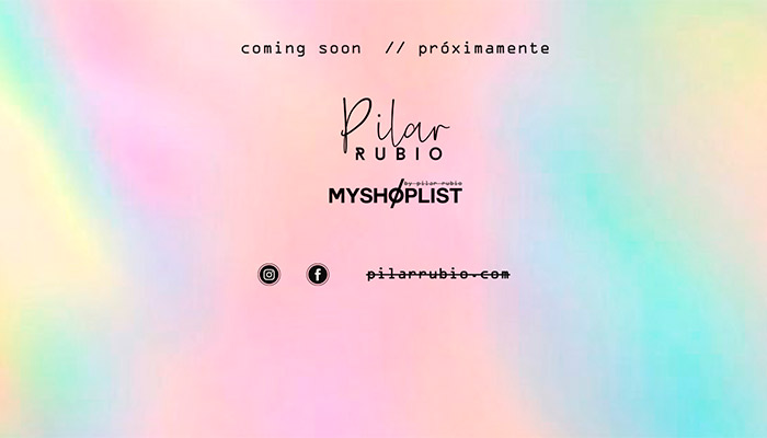 Pilar Rubio tienda online