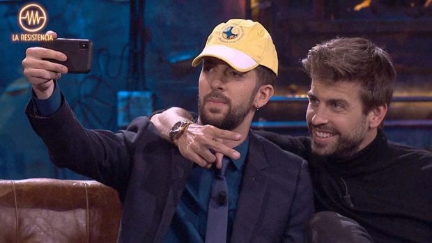 Gerard Piqué y David Broncano