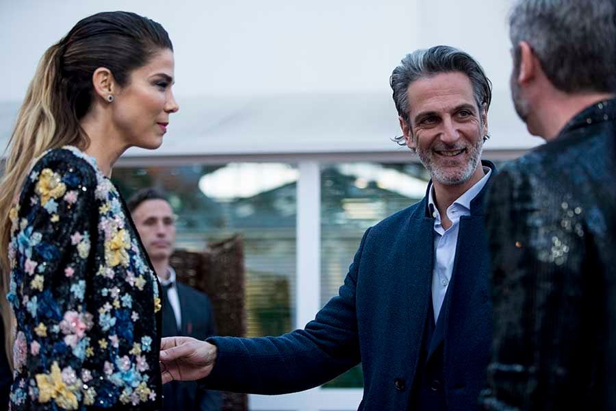 Juana Acosta y Ernesto Alterio