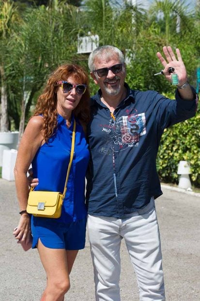 Carlos Sobera y Patricia Santamaría