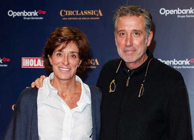 Emilio Arag&oacute;n y su esposa, los hijos de emilio arag&oacute;n
