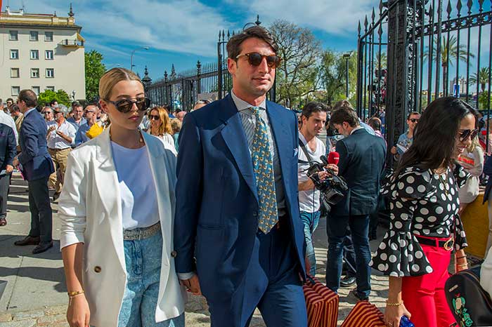 Alba D&iacute;az y Javier Calle